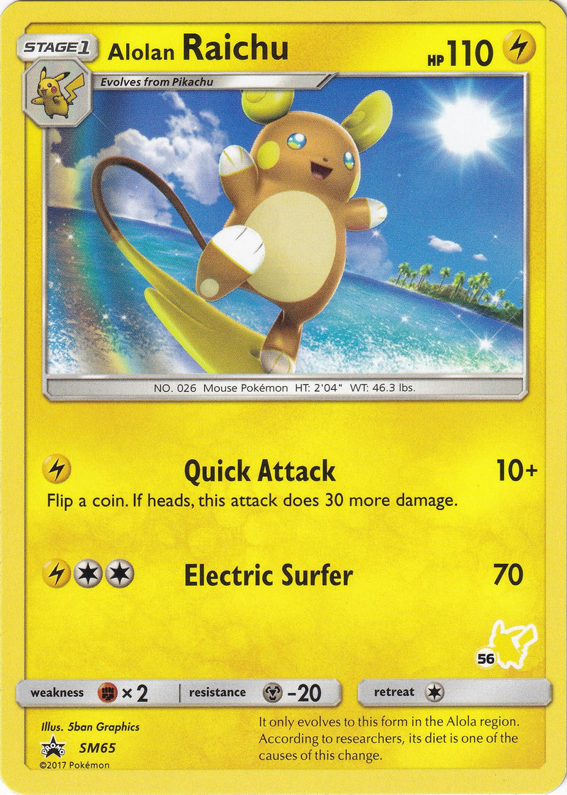 Image for Alolan Raichu - SM65 (