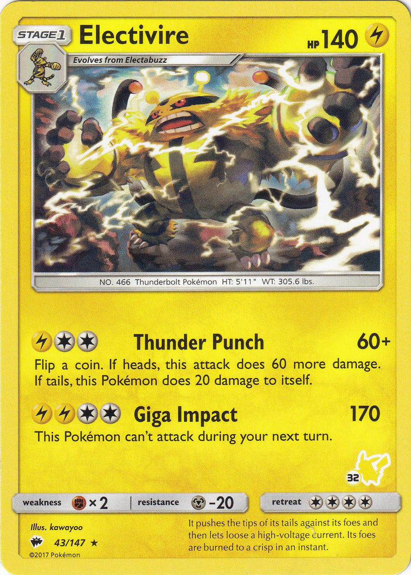 Image for Electivire- 43/147 (