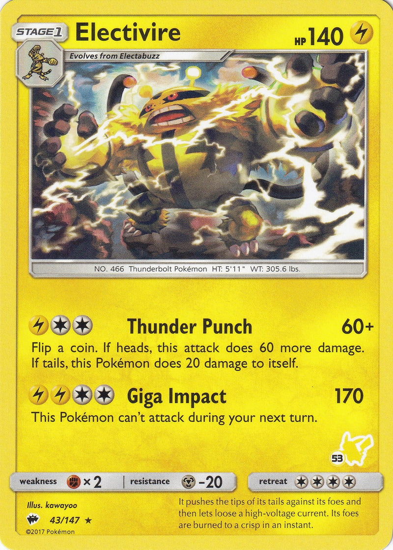 Image for Electivire - 43/147 (