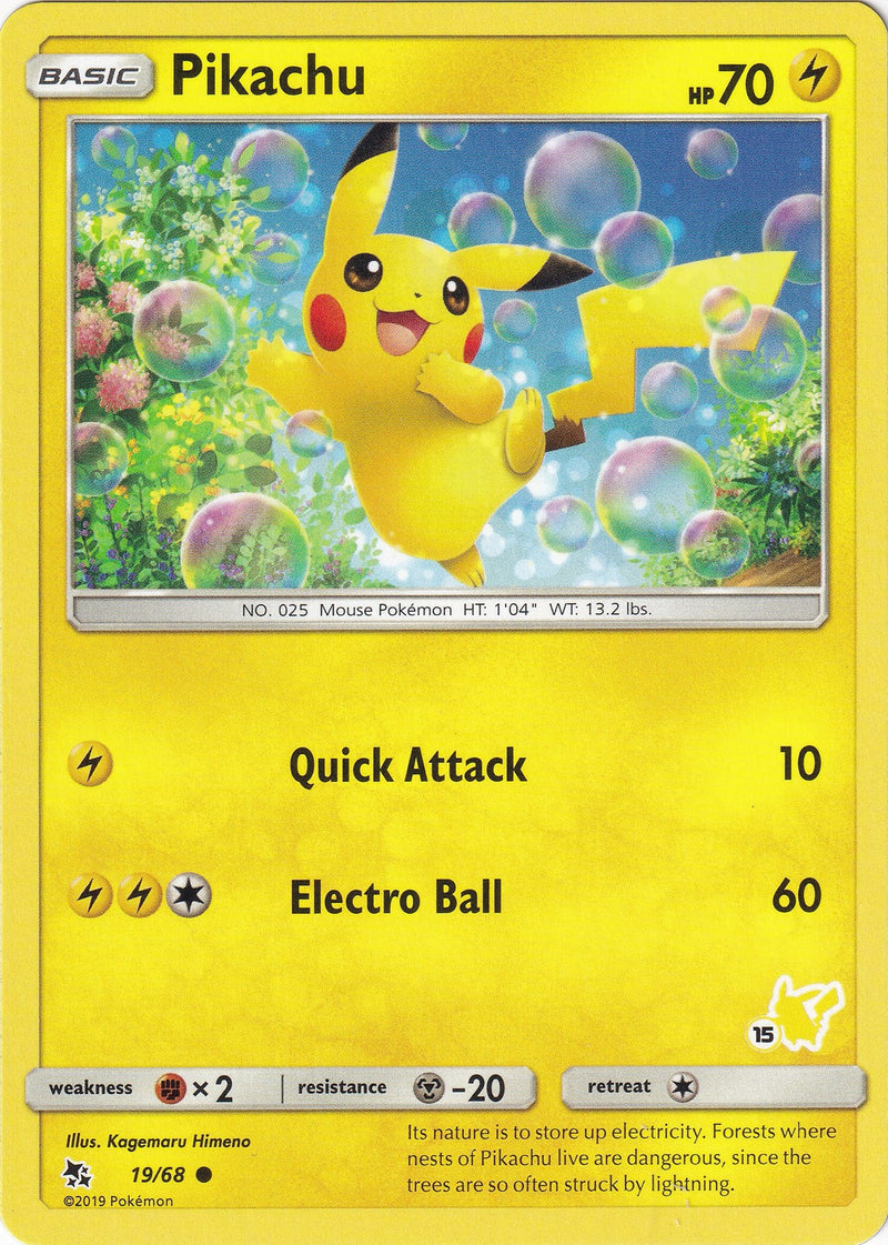 Image for Pikachu - 19/68 (