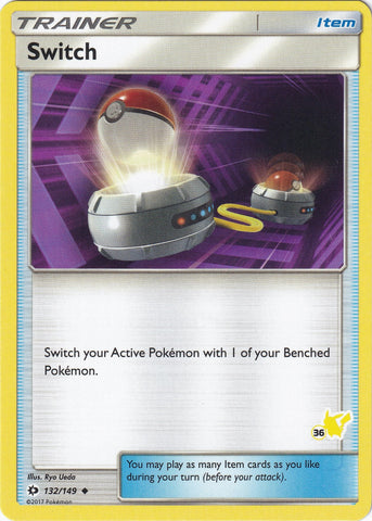 Image for Switch - 132/149 (#36 Pikachu Stamped) (132/149) - Pokemon