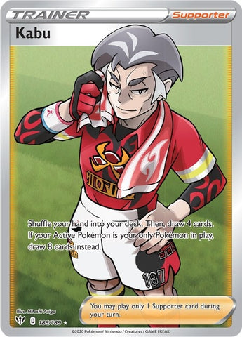 Image for Kabu (Full Art) (186/189) (SWSH03: Darkness Ablaze) - Pokemon
