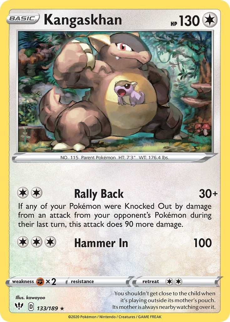 Image for Kangaskhan (133/189) - Pokemon