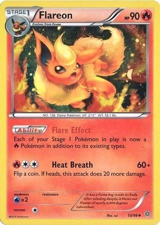 Image for Flareon - 13/98 (Cosmos Holo) (013/098) (Miscellaneous Cards & Products) (MCAP) - Pokemon