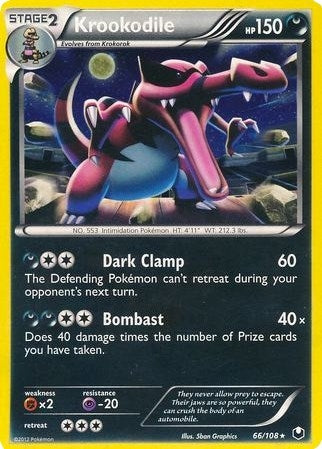 Image for Krookodile - 66/108 (Cosmos Holo) (066/108) - Pokemon