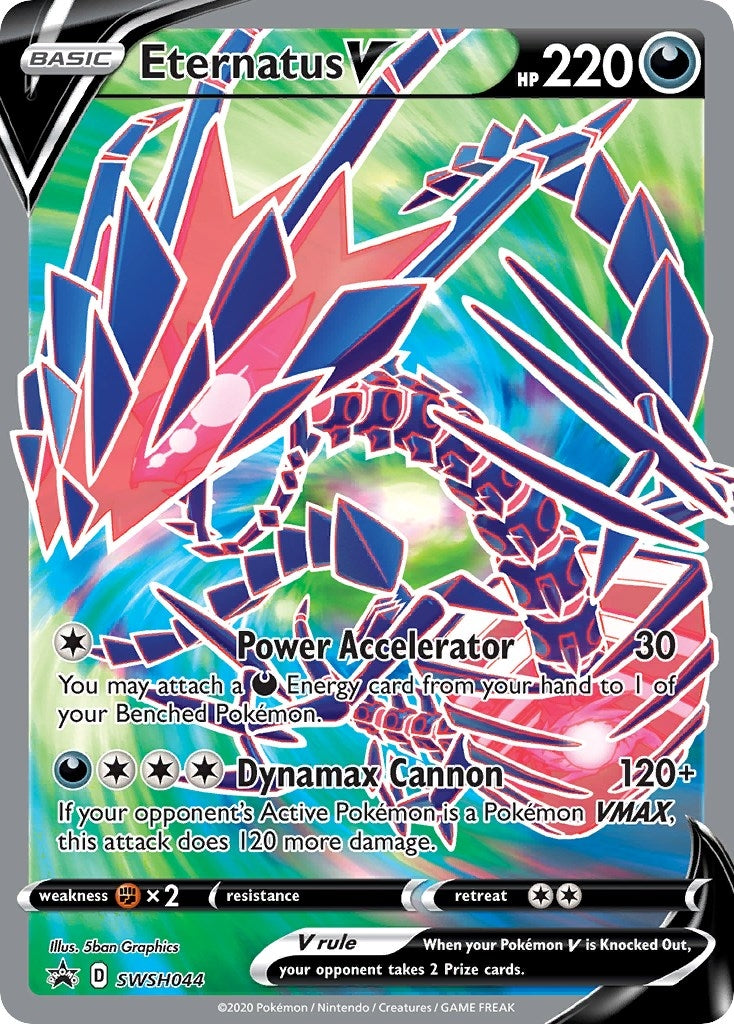 Image for Eternatus V - SWSH044 (SWSH044) (SWSH: Sword & Shield Promo Cards) (SWSD) - Pokemon