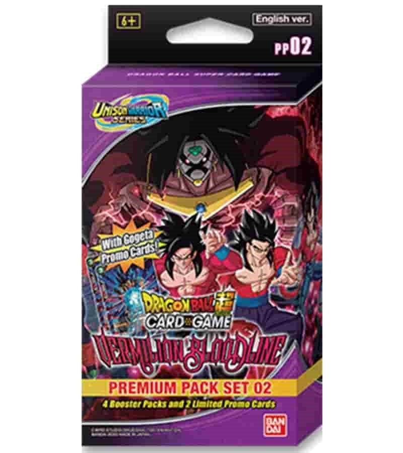 Image for Vermilion Bloodline Premium Pack Set 02 - Dragon Ball Super: Masters