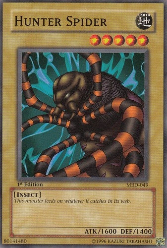 Hunter Spider (MRD-049) (Metal Raiders) YuGiOh