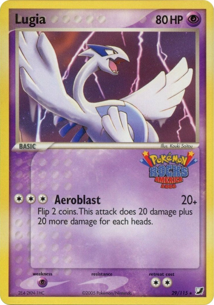 Image for Lugia - 29/115 (Pokemon Rocks America) (029/115) (Miscellaneous Cards & Products) (MCAP) - Pokemon