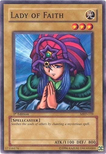 Lady of Faith (MRD-119) (Metal Raiders) YuGiOh
