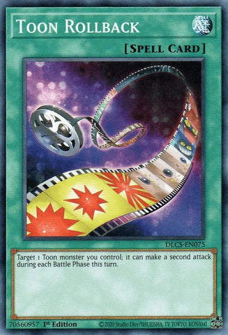 Toon Rollback (DLCS-EN075) (Dragons of Legend: The Complete Series) YuGiOh