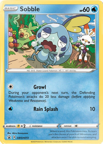 Sobble - SWSH073 (SWSH073) (SWSH: Sword & Shield Promo Cards) (SWSD) Pokemon