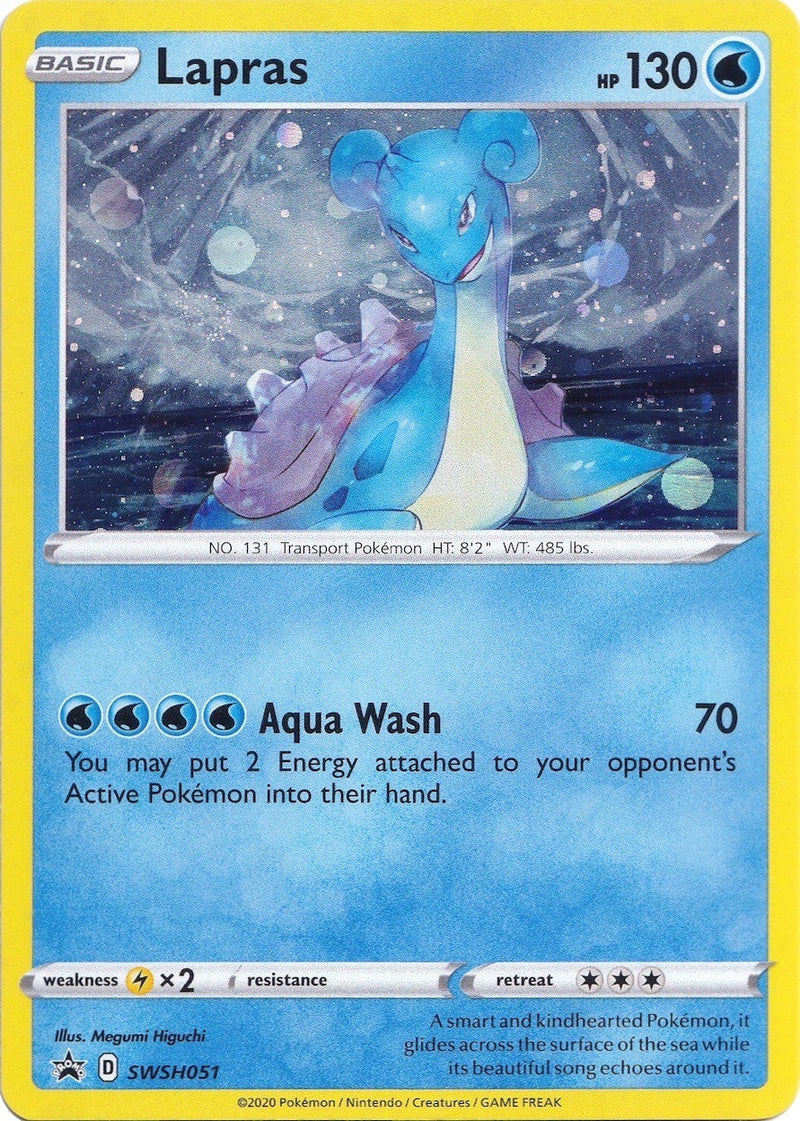 Lapras - SWSH051 (SWSH051) (SWSH: Sword & Shield Promo Cards) (SWSD) Pokemon
