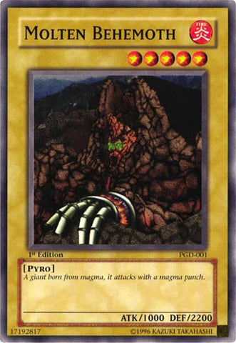 Molten Behemoth (PGD-001) (Pharaonic Guardian) YuGiOh