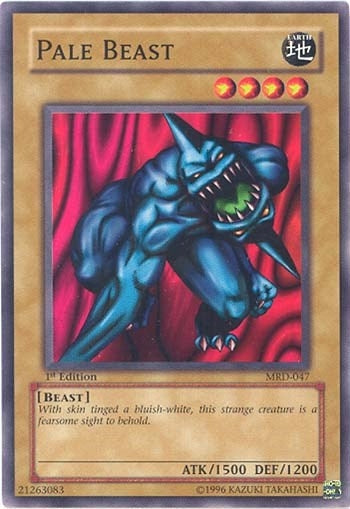 Pale Beast (MRD-047) (Metal Raiders) YuGiOh