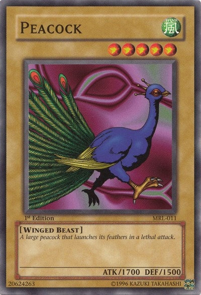 Peacock (MRL-011) (Magic Ruler) YuGiOh