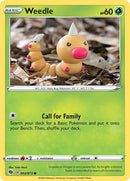 Image for Weedle (02/73) (Champion's Path) - Pokemon