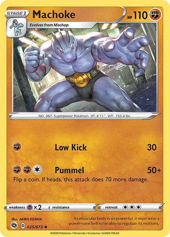 Image for Machoke (25/73) (Champion's Path) - Pokemon