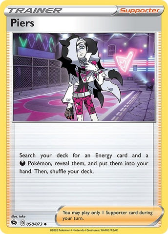 Image for Piers (58/73) (Champion's Path) - Pokemon
