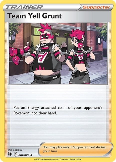 Image for Team Yell Grunt (67/73) (Champion's Path) - Pokemon