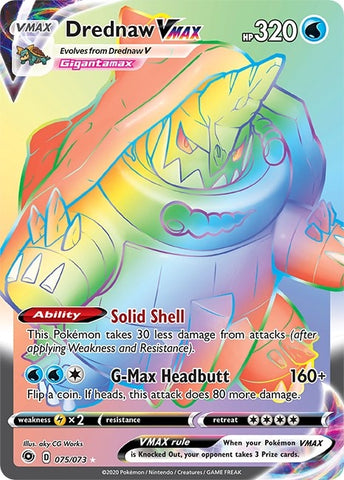 Image for Drednaw VMAX (Secret) (75/73) (Champion's Path) - Pokemon