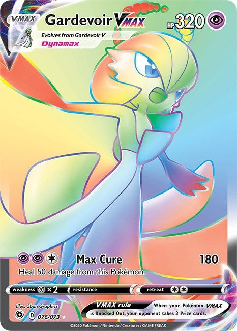 Gardevoir VMAX (Secret) (76/73) (Champion's Path) (CHP) Pokemon