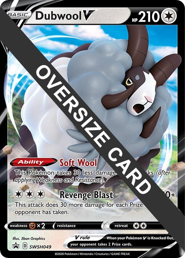 Image for Dubwool V - SWSH049 (SWSH049) (Jumbo Cards) (PR) - Pokemon