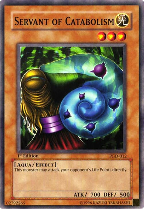Servant of Catabolism (PGD-012) (Pharaonic Guardian) YuGiOh