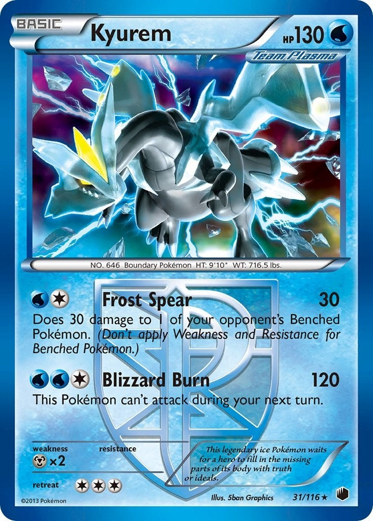 Image for Kyurem (031/116) - Pokemon