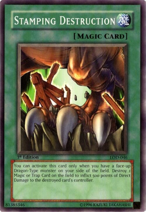 Stamping Destruction (LOD-046) (Legacy of Darkness) YuGiOh