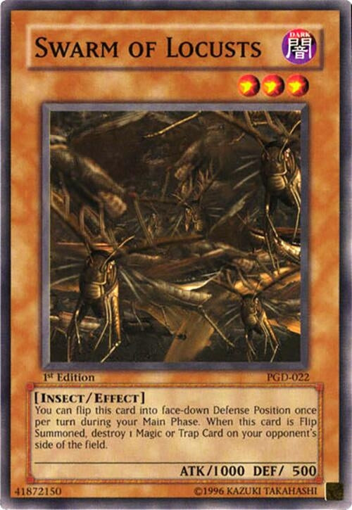 Swarm of Locusts (PGD-022) (Pharaonic Guardian) YuGiOh