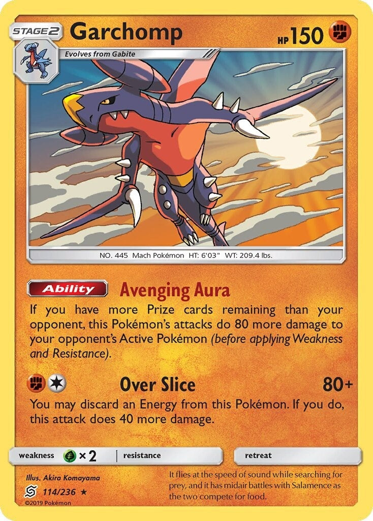 Image for Garchomp - 114/236 (SM Unified Minds) (114/236) - Pokemon