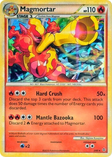 Image for Magmortar - 2/95 (Cracked Ice Holo) (002/095) (Miscellaneous Cards & Products) (MCAP) - Pokemon
