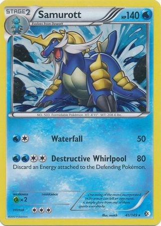 Image for Samurott - 41/149 (Cosmos Holo) (041/149) - Pokemon