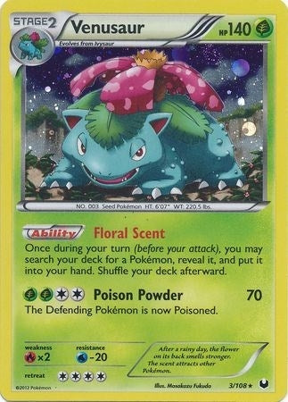Image for Venusaur - 3/108 (Cosmos Holo) (003/108) - Pokemon