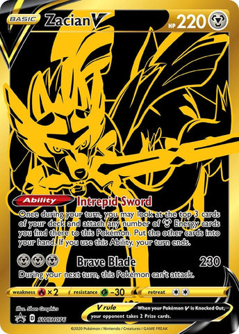 Zacian V - SWSH076 (SWSH076) (SWSH: Sword & Shield Promo Cards) (SWSD) Pokemon