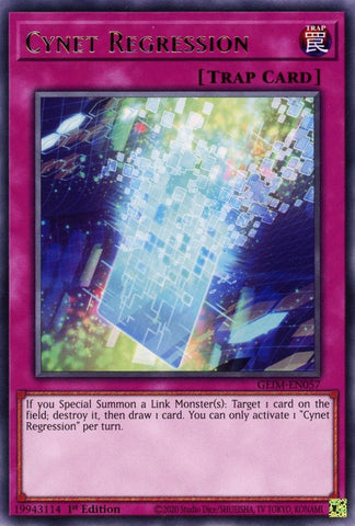 Cynet Regression (GEIM-EN057) (Genesis Impact) YuGiOh