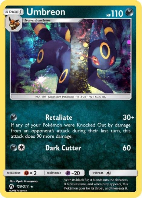 Image for Umbreon - 120/214 (Cosmos Holo) (120/214) - Pokemon