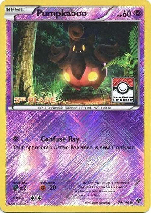 Image for Pumpkaboo - 56/146 (Pokemon League) [3rd Place] (056/146) (League & Championship Cards) (PR) - Pokemon