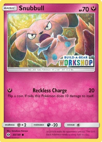 Image for Snubbull - 90/149 (Build-A-Bear Workshop Exclusive) (090/149) (Miscellaneous Cards & Products) (MCAP) - Pokemon