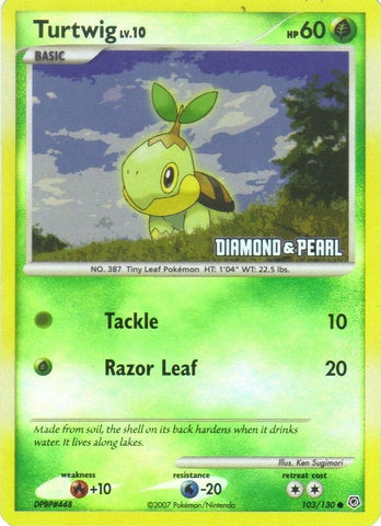 Image for Turtwig - 103/130 [Diamond & Pearl] (103/130) - Pokemon
