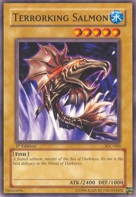 Terrorking Salmon (IOC-060) (Invasion of Chaos) YuGiOh