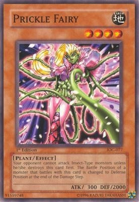 Prickle Fairy (IOC-077) (Invasion of Chaos) YuGiOh