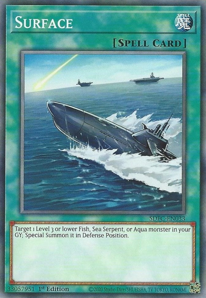 Surface (SDFC-EN033) (Structure Deck: Freezing Chains) YuGiOh
