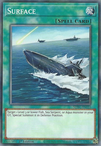 Surface (SDFC-EN033) (Structure Deck: Freezing Chains) YuGiOh