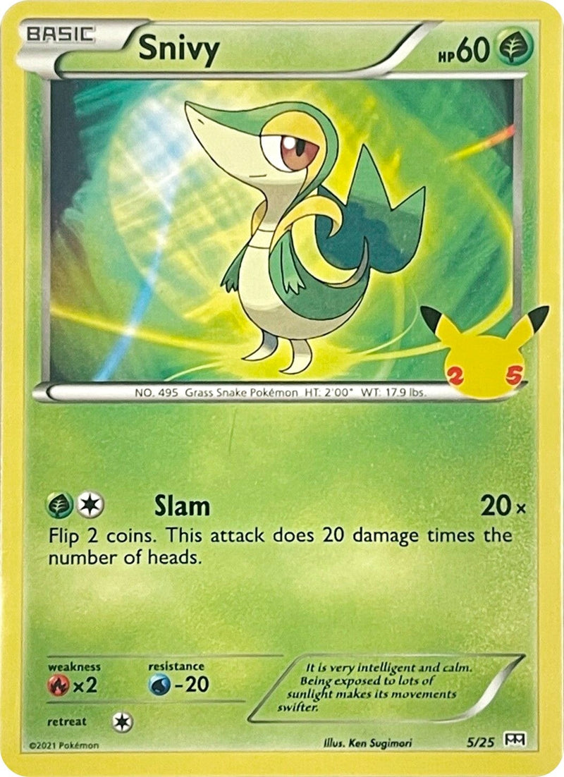 Snivy (005/025) (McDonald's 25th Anniversary Promos) Pokemon