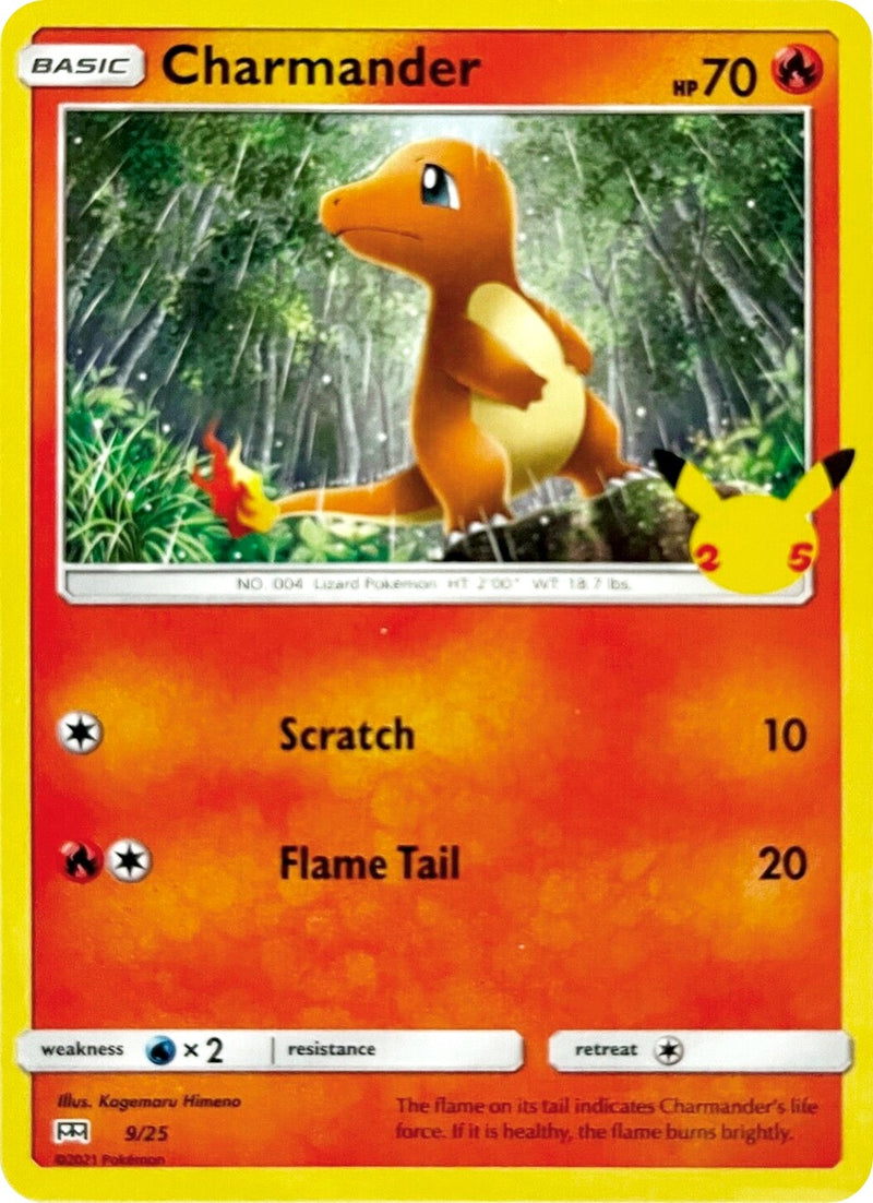 Image for Charmander (009/025) (McDonald's 25th Anniversary Promos) (M21) - Pokemon