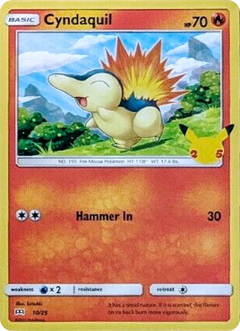 Image for Cyndaquil (010/025) (McDonald's 25th Anniversary Promos) (M21) - Pokemon