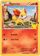 Image for Fennekin (014/025) (McDonald's 25th Anniversary Promos) (M21) - Pokemon