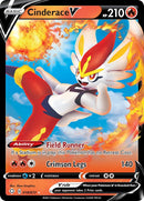 Image for Cinderace V (018/072) (Shining Fates) - Pokemon